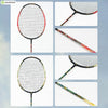 ALPSPORT 2PCS 6U LION BADMINTON RACKET