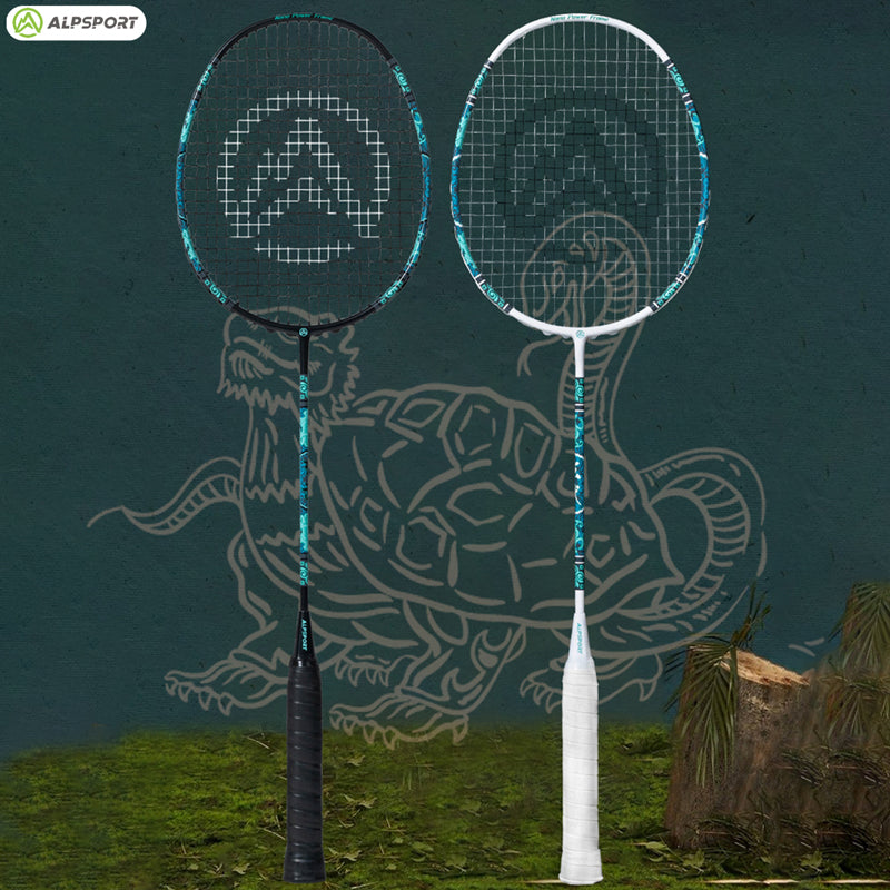 Alsprots Racket ALPSPORT 6U XW BADMINTON RACKET-TURTLE SNAKE | ALP-SPORT