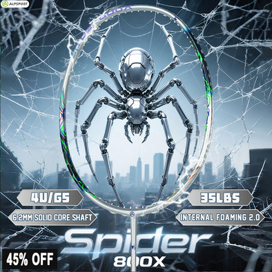 ALPSPORT 4U HIGH END BADMINTON RACKET-SPIDER