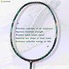 ALPSPORT 2PCS 5U SCALE SNAKE BADMINTON RACKET