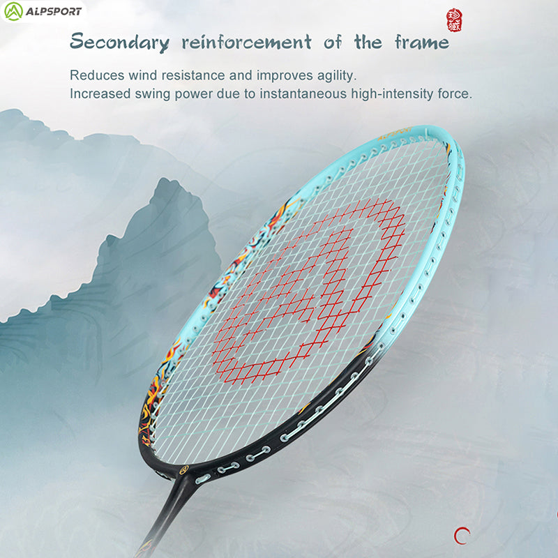 Alisport Racket ALPSPORT 4U BADMINTON RACKET-FLAME | ALP-SPORT