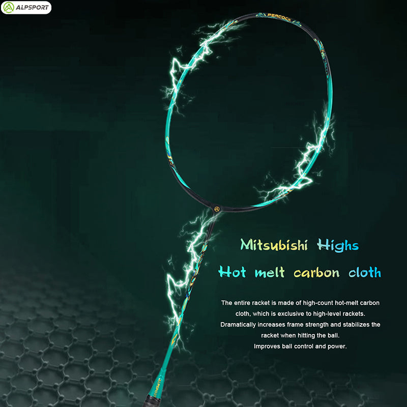ALPSPORT 4U BADMINTON RACKET-PEACOCK | ALP-SPORT
