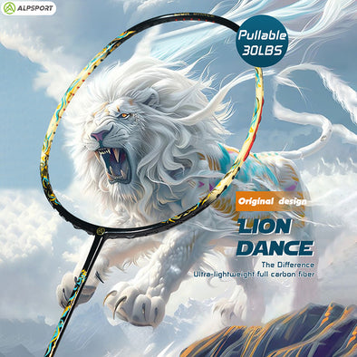 ALPSPORT 6U BADMINTON RACKET-LION