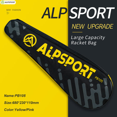 ALPSPORT WATERPROOF LARGE RACKET BAG-PB105