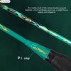 ALPSPORT 4U BADMINTON RACKET-PEACOCK