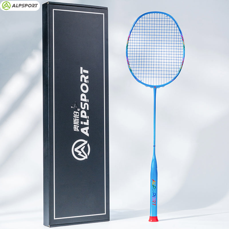 ALPSPORT 8U LIGHT WEIGHT OFFENSIVE BADMINTON RACKET-BBQ