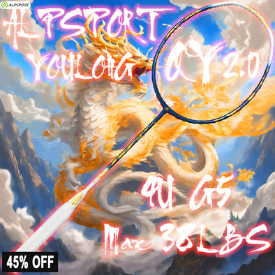 ALPSPORT 4U 세컨더리 몰딩 배드민턴 라켓-QY2.0