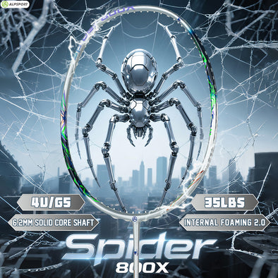 ALPSPORT 4U HIGH END BADMINTON RACKET-SPIDER