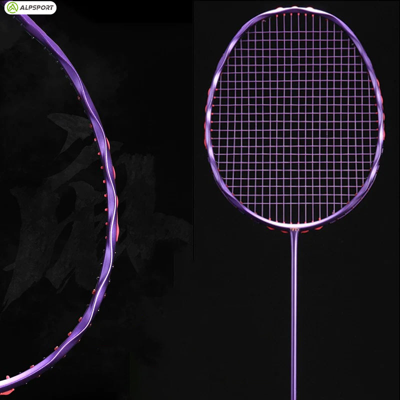 ALPSPORT 5U Wavy BADMINTON RACKET-V5 | ALP-SPORT